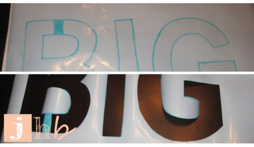 Martha Stewart vinyl stencil paper.