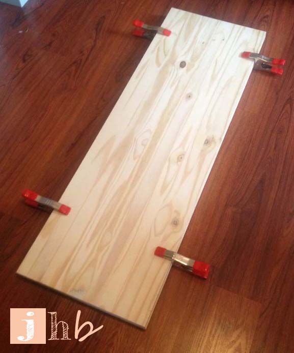 Clamps on Planks