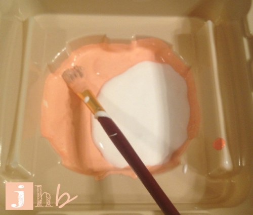 Acrylic Paint, Water and Mod Podge