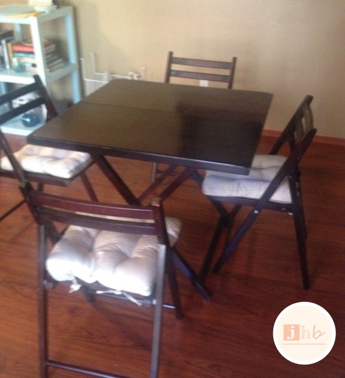 World Market Folding Table and Chairs