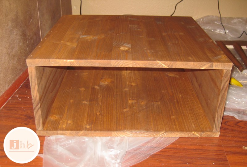 DIY Mid Century Modern Style Nightstand Tutorial