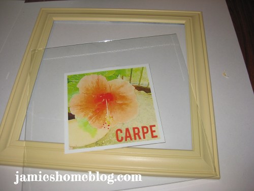 DIY Floating Glass Frames and Smart Phone Art