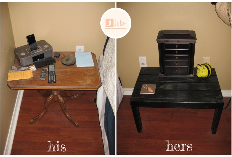 Before Adding New Nightstands