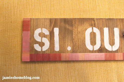 diy rustic wood sign