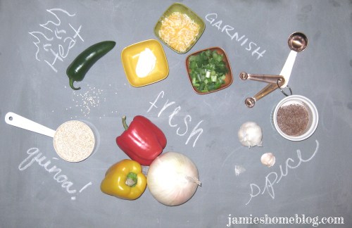 Spicy Mexican Quinoa Skillet Dish