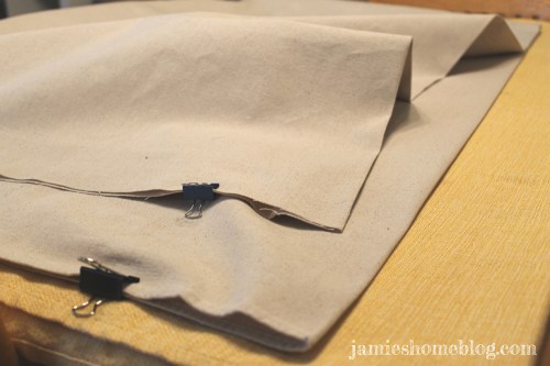 how to sew hidden tab top curtains