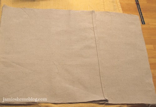 easy diy envelope pillow cover / west elm inspired pillow