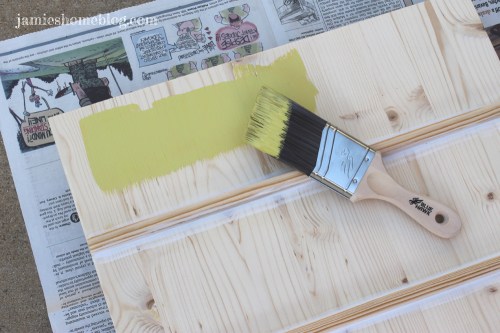 diy leaning photo display shelf for instax pics