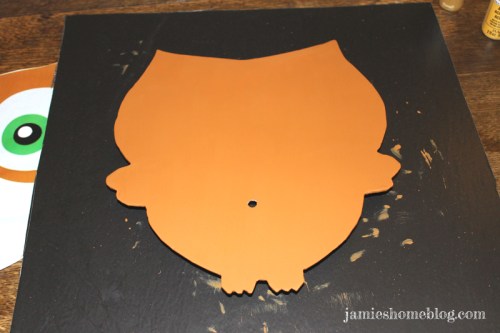 diy owl clock